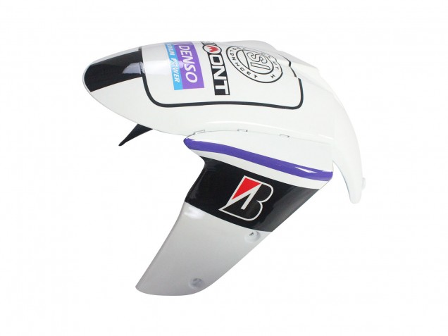 2005-2006 Kawasaki ZX6R Motorcycle Fairings - White Purple Black Rizoma Playboy DENSO Australia for Sale