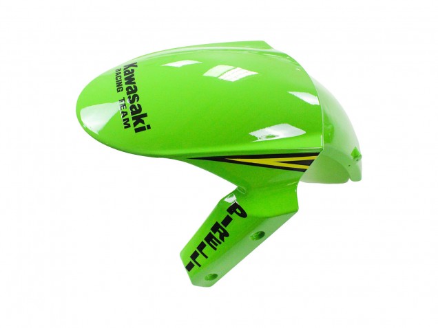 2009-2012 Kawasaki ZX6R Motorcycle Fairings - Green Glossy Black Yellow White Red Elf Monster Australia for Sale