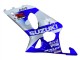 2000-2002 Suzuki GSXR1000 Motorcycle Fairings - Blue White Silver Castrol Dunlop Australia for Sale