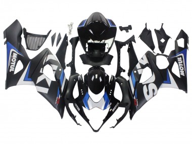 2005-2006 Suzuki GSXR 1000 Motorcycle Fairings - Black Blue White Motul Australia for Sale