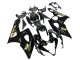 2005-2006 Suzuki GSXR 1000 Motorcycle Fairings - Glossy Black Gold Decal Australia for Sale
