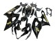 2005-2006 Suzuki GSXR 1000 Motorcycle Fairings - Glossy Black Gold Decal Australia for Sale