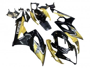 2005-2006 Suzuki GSXR 1000 Motorcycle Fairings - Black Gold Australia for Sale
