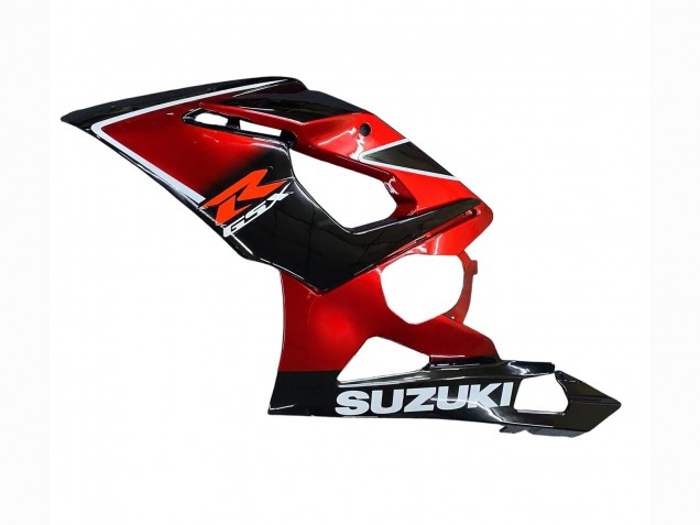 2005-2006 Suzuki GSXR 1000 Motorcycle Fairings - Red Glossy Black Australia for Sale