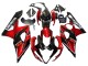 2005-2006 Suzuki GSXR 1000 Motorcycle Fairings - Red Glossy Black Australia for Sale