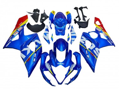 2005-2006 Suzuki GSXR 1000 Motorcycle Fairings - Blue Yellow Red White Australia for Sale