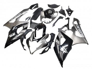2005-2006 Suzuki GSXR 1000 Motorcycle Fairings - Glossy Black Grey Australia for Sale
