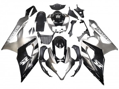 2005-2006 Suzuki GSXR 1000 Motorcycle Fairings - Glossy Black Grey Australia for Sale