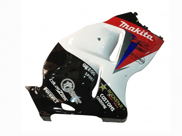 1996-2007 Suzuki GSXR 1300 Hayabusa Motorcycle Fairings - White Blue Red Makita Black Australia for Sale