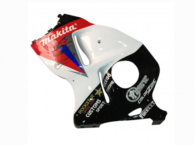 1996-2007 Suzuki GSXR 1300 Hayabusa Motorcycle Fairings - White Blue Red Makita Black Australia for Sale