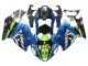 1996-2007 Suzuki GSXR 1300 Hayabusa Motorcycle Fairings - Blue Green Shark 46 Australia for Sale