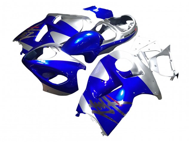 1996-2007 Suzuki GSXR 1300 Hayabusa Motorcycle Fairings - Blue Silver Hayabusa Australia for Sale