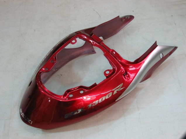 1996-2007 Suzuki GSXR 1300 Hayabusa Motorcycle Fairings - Silver Red Hayabusa Australia for Sale
