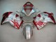 1996-2007 Suzuki GSXR 1300 Hayabusa Motorcycle Fairings - Silver Red Hayabusa Australia for Sale
