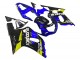 2001-2003 Suzuki GSXR 600 / GSXR 750 Motorcycle Fairings - Blue Yellow Glossy Black Australia for Sale