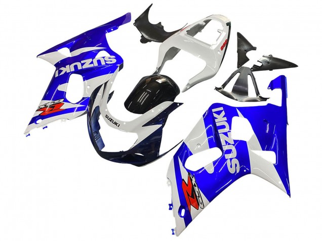 2001-2003 Suzuki GSXR 600 / GSXR 750 Motorcycle Fairing - White Blue Glossy Black Red Australia for Sale