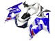 2001-2003 Suzuki GSXR 600 / GSXR 750 Motorcycle Fairing - White Blue Glossy Black Red Australia for Sale