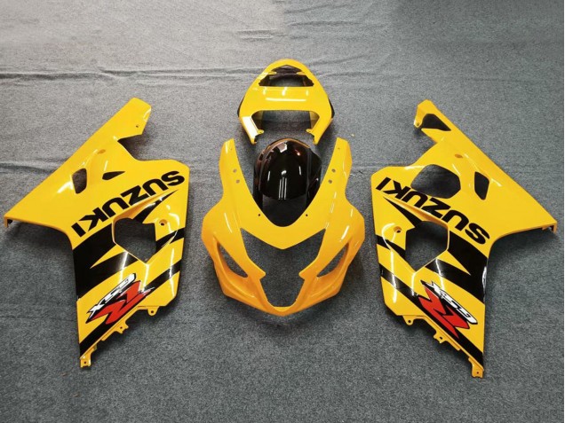 2004-2005 Suzuki GSXR 600 / GSXR 750 Motorcycle Fairings - Yellow Black Australia for Sale