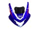 2004-2005 Suzuki GSXR 600 / GSXR 750 Motorcycle Fairings - Blue Red Black Motul Dunlop Australia for Sale