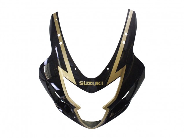 2004-2005 Suzuki GSXR 600 / GSXR 750 Motorcycle Fairings - Glossy Black Gold Corona Australia for Sale