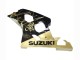 2004-2005 Suzuki GSXR 600 / GSXR 750 Motorcycle Fairings - Glossy Black Gold Corona Australia for Sale