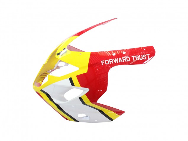 2004-2005 Suzuki GSXR 600 / GSXR 750 Motorcycle Fairings - White Red Yellow Michelin Texaon Heron 7 Australia for Sale