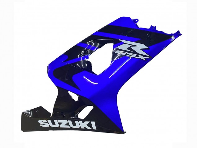 2004-2005 Suzuki GSXR 600 / GSXR 750 Motorcycle Fairings - Blue Black White Decal Australia for Sale