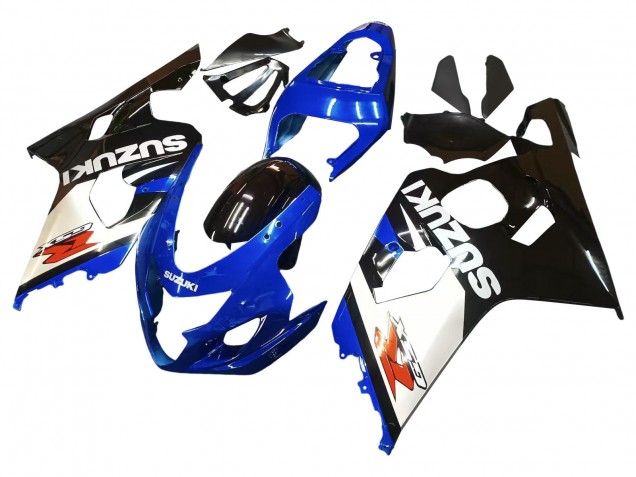 2004-2005 Suzuki GSXR 600 / GSXR 750 Motorcycle Fairings - Blue White Black Australia for Sale