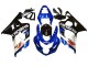 2004-2005 Suzuki GSXR 600 / GSXR 750 Motorcycle Fairings - Blue White Black Australia for Sale