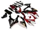 2006-2007 Suzuki GSXR 600 / GSXR 750 Motorcycle Fairings - Red White Black Yellow Australia for Sale