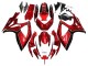 2006-2007 Suzuki GSXR 600 / GSXR 750 Motorcycle Fairings - Red Black Australia for Sale