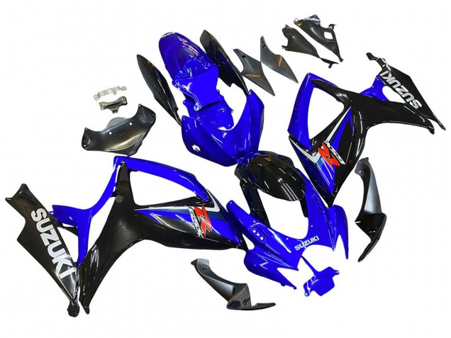 2006-2007 Suzuki GSXR 600 / GSXR 750 Motorcycle Fairings - Blue Black Red Australia for Sale