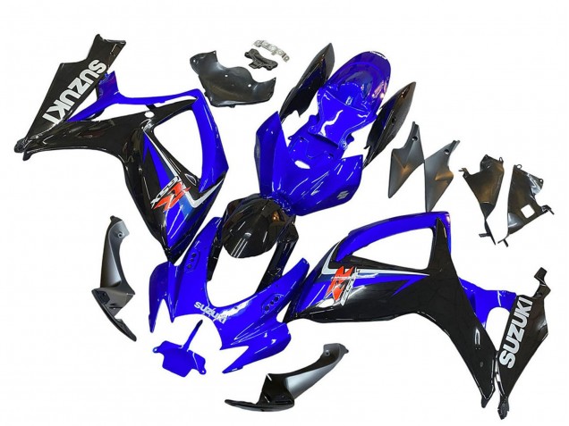 2006-2007 Suzuki GSXR 600 / GSXR 750 Motorcycle Fairings - Blue Black Red Australia for Sale