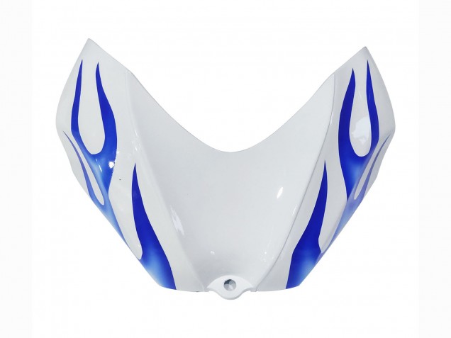 2006-2007 Suzuki GSXR 600 / GSXR 750 Motorcycle Fairings - White Blue Flame Australia for Sale