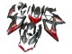 2008-2010 Suzuki GSXR 600 / GSXR 750 Motorcycle Fairings - Matte Black Red Australia for Sale