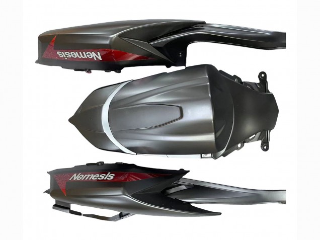 2008-2010 Suzuki GSXR 600 / GSXR 750 Motorcycle Fairings - Matte Black Red Australia for Sale