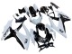 2008-2010 Suzuki GSXR 600 / GSXR 750 Motorcycle Fairing - White Black Australia for Sale