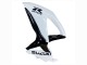 2008-2010 Suzuki GSXR 600 / GSXR 750 Motorcycle Fairing - White Black Australia for Sale