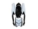 2008-2010 Suzuki GSXR 600 / GSXR 750 Motorcycle Fairing - White Black Australia for Sale