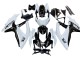 2008-2010 Suzuki GSXR 600 / GSXR 750 Motorcycle Fairing - White Black Australia for Sale