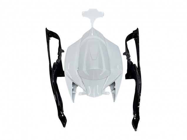 2008-2010 Suzuki GSXR 600 / GSXR 750 Motorcycle Fairings - White Silver Blue Black Australia for Sale