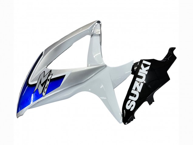 2008-2010 Suzuki GSXR 600 / GSXR 750 Motorcycle Fairings - White Silver Blue Black Australia for Sale