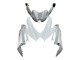 2008-2010 Suzuki GSXR 600 / GSXR 750 Motorcycle Fairings - White Silver Blue Black Australia for Sale