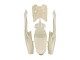 2008-2010 Suzuki GSXR 600 / GSXR 750 Motorcycle Fairings - Cream White Red Black Australia for Sale