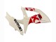 2008-2010 Suzuki GSXR 600 / GSXR 750 Motorcycle Fairings - Cream White Red Black Australia for Sale