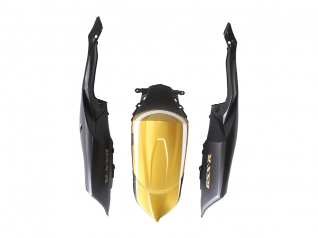 2008-2010 Suzuki GSXR 600 / GSXR 750 Motorcycle Fairings - Matte Black White Gold Australia for Sale