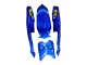 2008-2010 Suzuki GSXR 600 / GSXR 750 Motorcycle Fairings - Blue Fluorescent Green Shark Australia for Sale