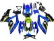 2008-2010 Suzuki GSXR 600 / GSXR 750 Motorcycle Fairings - Blue Fluorescent Green Shark Australia for Sale