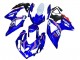 2008-2010 Suzuki GSXR 600 / GSXR 750 Motorcycle Fairings - White Blue Pink Ecstar Motul Australia for Sale