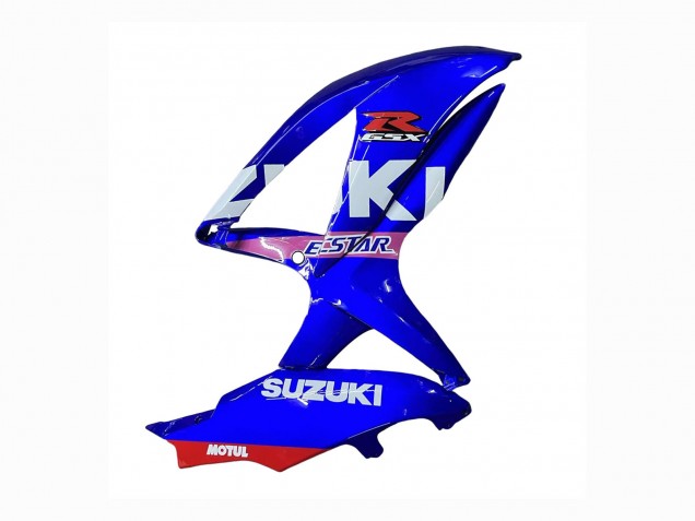 2008-2010 Suzuki GSXR 600 / GSXR 750 Motorcycle Fairings - White Blue Pink Ecstar Motul Australia for Sale